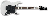 IBANEZ GRX55B-White Electric Guitar