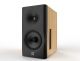 8C speaker, black baffle, natural cabinet