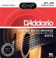 D'addario EXP12 Coated 80/20 Bronze, Medium, 13-56