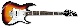 IBANEZ GRX40-Tri Fade Burst Electric Guitar